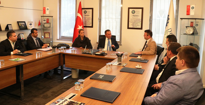 Bursa Vergi Dairesi Başkanı Nuri Karakaş DOSABSİAD'ı ziyaret etti