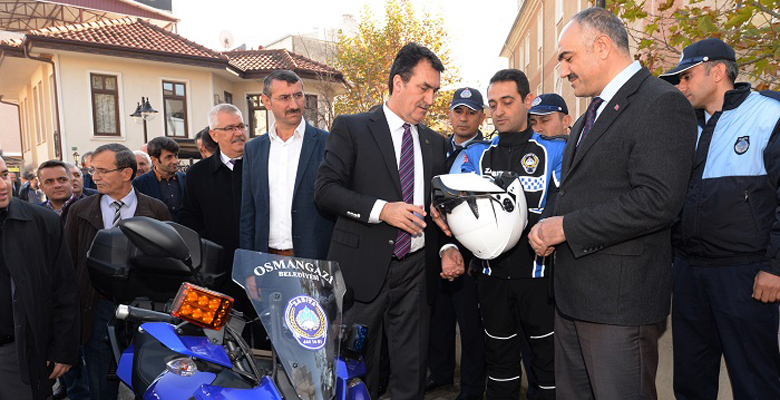 Osmangazi Belediyesi Motosikletli Zabıta ekibi kurdu