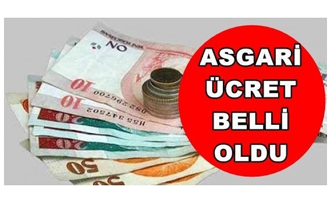 İşte 2020 asgari ücret rakamı 2.324TL oldu