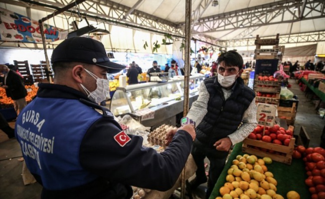 Bursa'da sıkı denetim devam ediyor