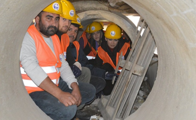 Bursa'da eğitim tatbikatı gerçeğini aratmadı