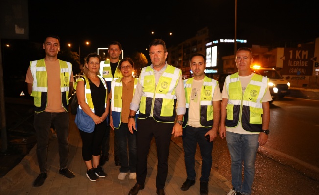 Büyükşehir’den daha temiz bir Bursa için gece mesaisi