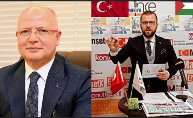 AK Parti Bursa İl Başkanı Davut Gürkan'dan Gazeteci Necmi İnce'ye  Ev Hapsi!