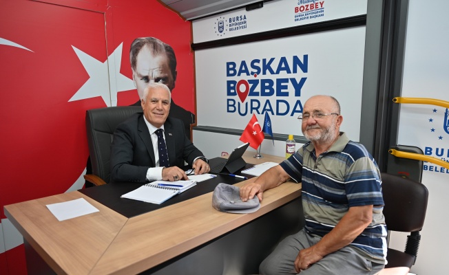 Başkan Bozbey, makamını bu kez Yenişehir’e taşıdı