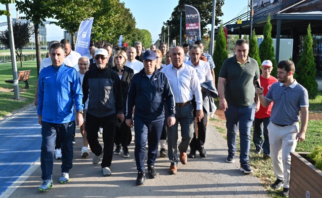 Başkan Bozbey’den sağlıklı yaşam vurgusu