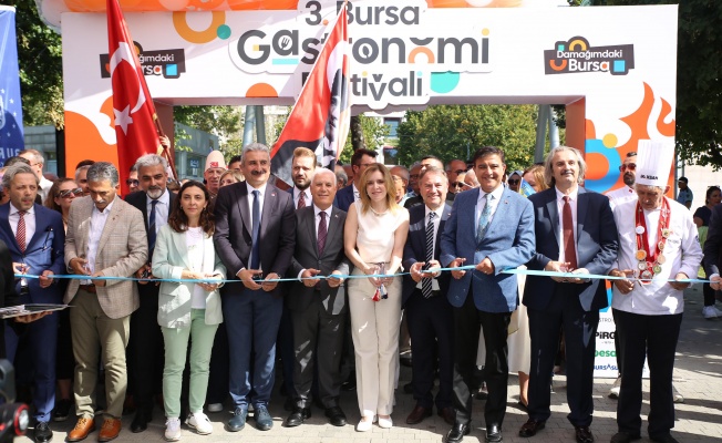 Bursa Gastronomi Festivali kortej yürüyüşüyle başladı