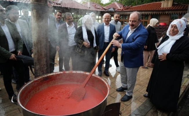 Mustafa Varank salça kazanı başına geçti