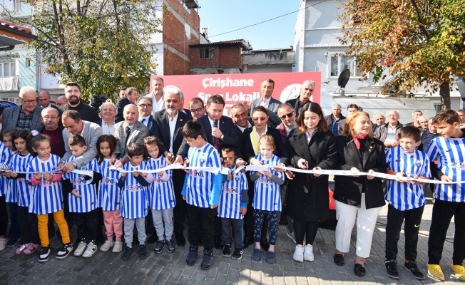 Çirişhane Spor Kulübü Lokali hizmete açıldı