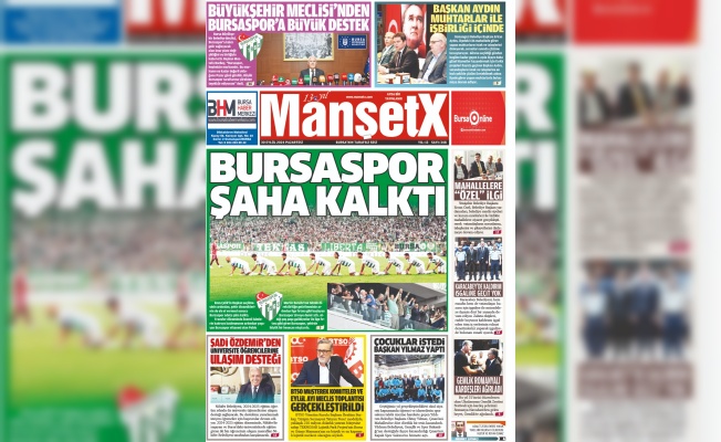 MANŞETX GAZETESİ'NİN 13.YIL 348.EYLÜL SAYILARI ÇIKTI