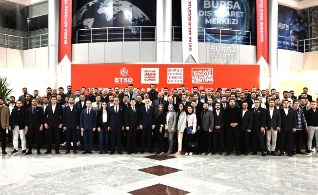 BTSO Başkanı İbrahim Burkay Genç Girişimcilerle Buluştu