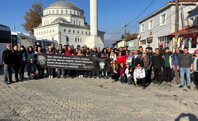 MYSİA YOLLARI’NDA ATATÜRK’Ü ANMA YÜRÜYÜŞÜ