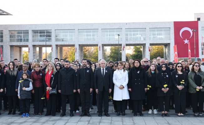 NİLÜFER'DE ULU ÖNDER ATATÜRK ÖZLEMLE ANILDI