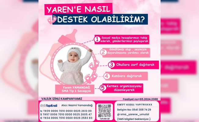 YAREN BEBEK YARDIMINIZI BEKLİYOR