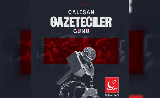 10 Ocak Çalışan Gazeteciler Günü