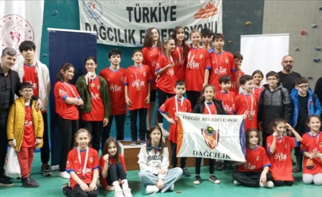 İnegöllü Dağcılık Branşı Ekiplerinden 40 Madalya