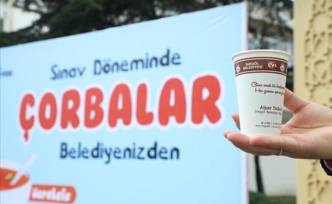 Öğrencilere Sabah Çorbası İnegöl Belediyesi’nden