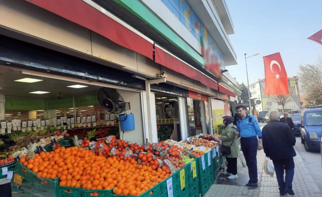 Kaldırım işgaline zabıta denetimi