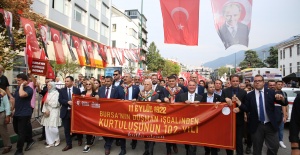 Yeşil Bursa, al sancağına kavuştu