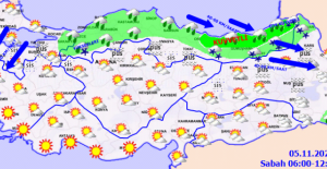 Meteoroloji'den 'kuvvetli yağış' uyarısı!