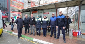 Gemlik’te Otobüs Durakları Tertemiz