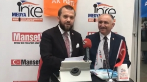 NECMİ İNCE İle SEÇİM ÖZEL  Ak Parti BURSA temayülünde Merinos Kongre ve Kültür Merkezinde konuğumuz Orhangazi Belediye Başkanı Sn.Neşet Çağlayan konuk oldu.